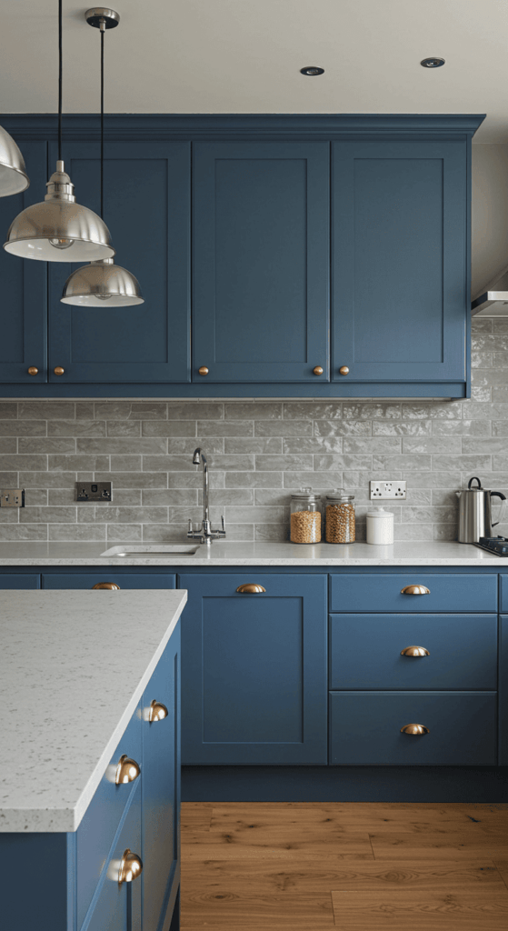 blue kitchen cabinets 10