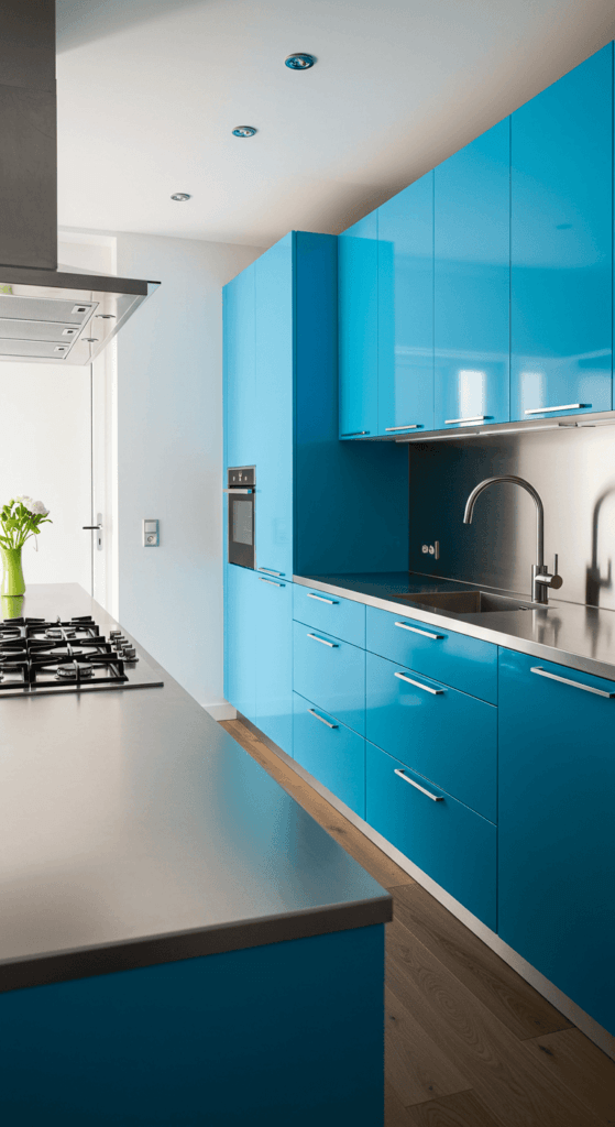 blue kitchen cabinets 12