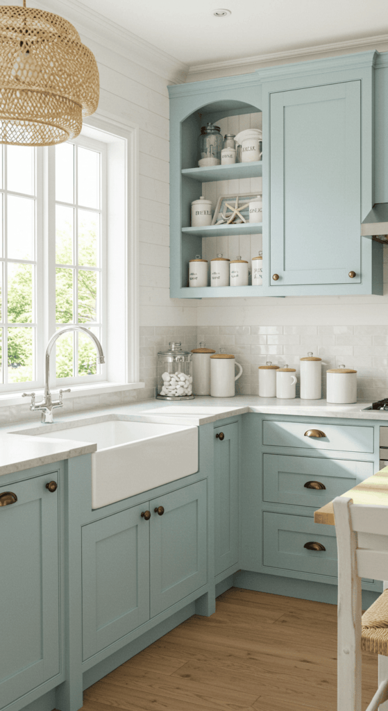 blue kitchen cabinets 5