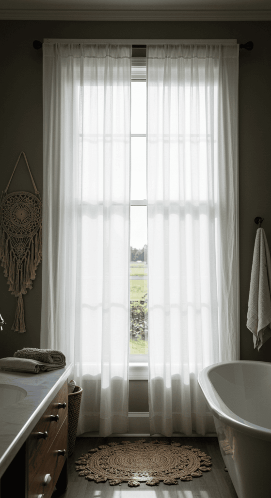 boho bathroom ideas 20