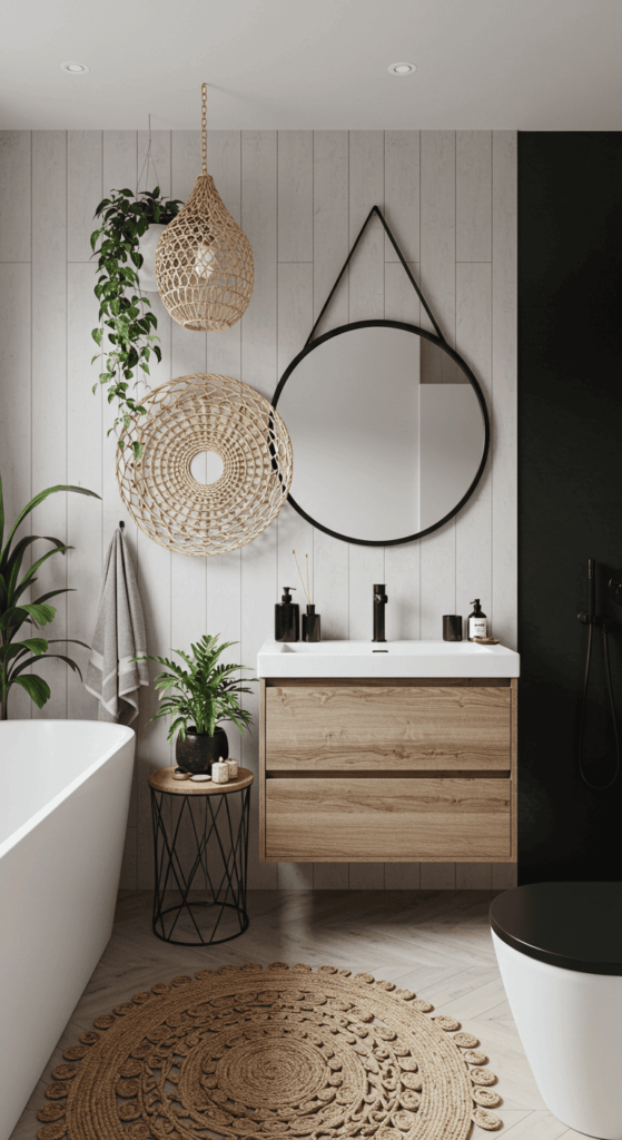 boho bathroom ideas 21