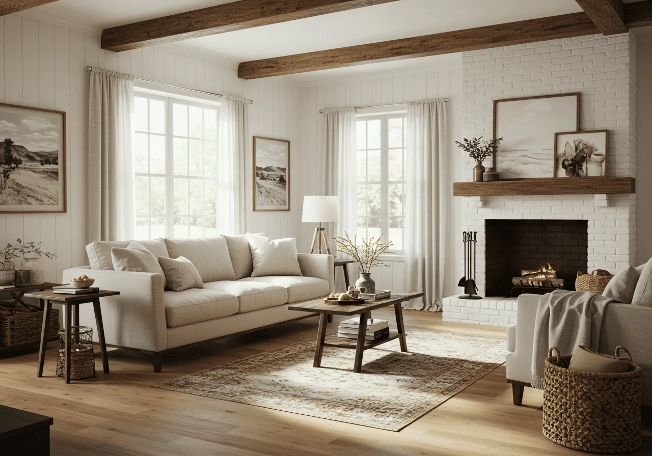 21 Contemporary Farmhouse Decor Ideas to Refresh Your Home