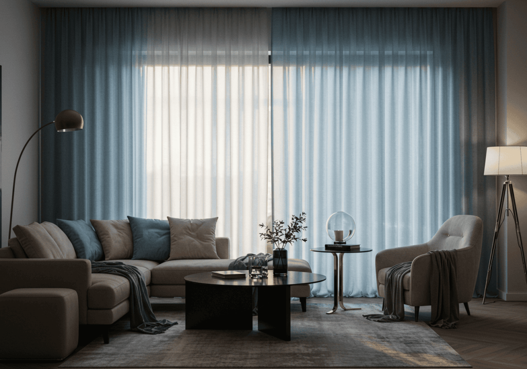 curtains ideas for living room FI