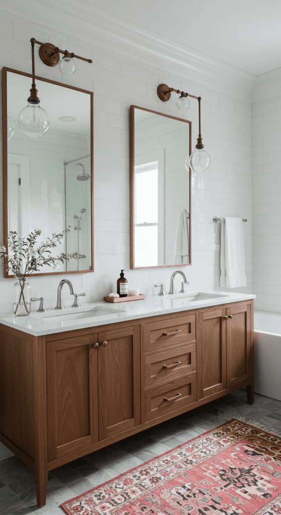 double sink bathroom vanity 13