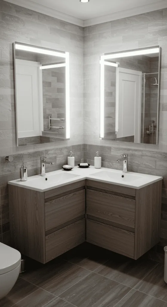 double sink bathroom vanity 8