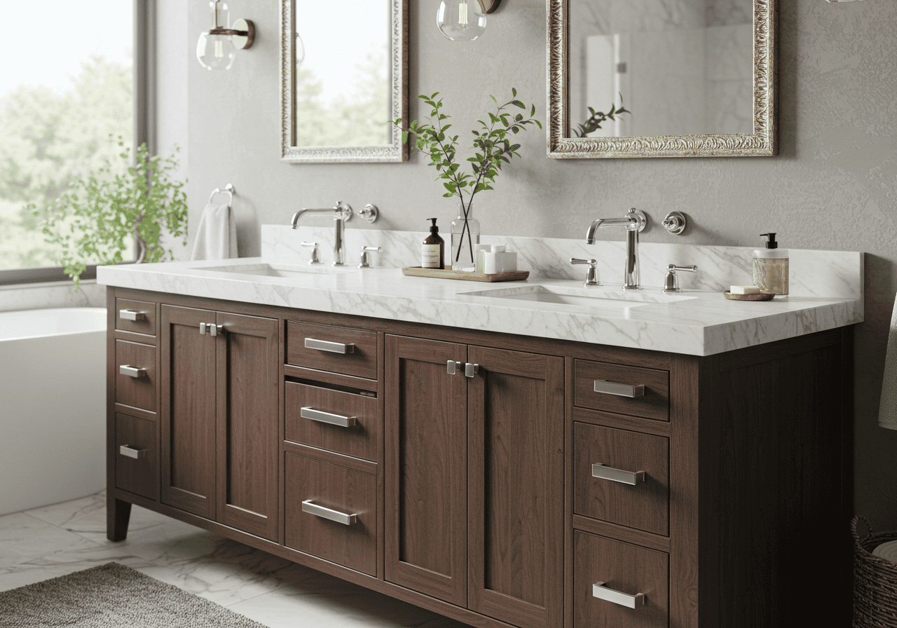 21 Double Sink Bathroom Vanity Ideas That Will Level Up Your Space