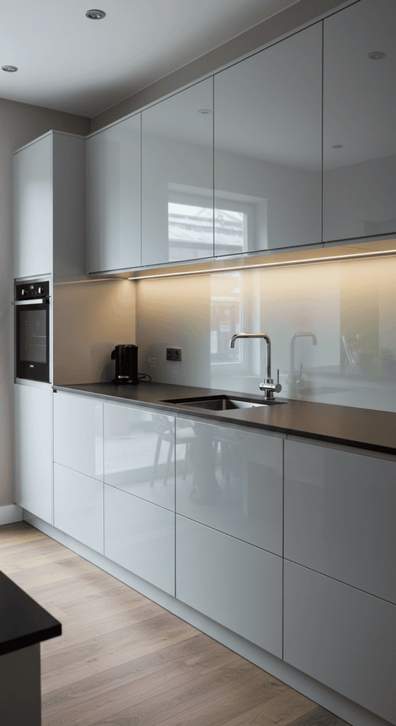 gray kitchen cabinets 20