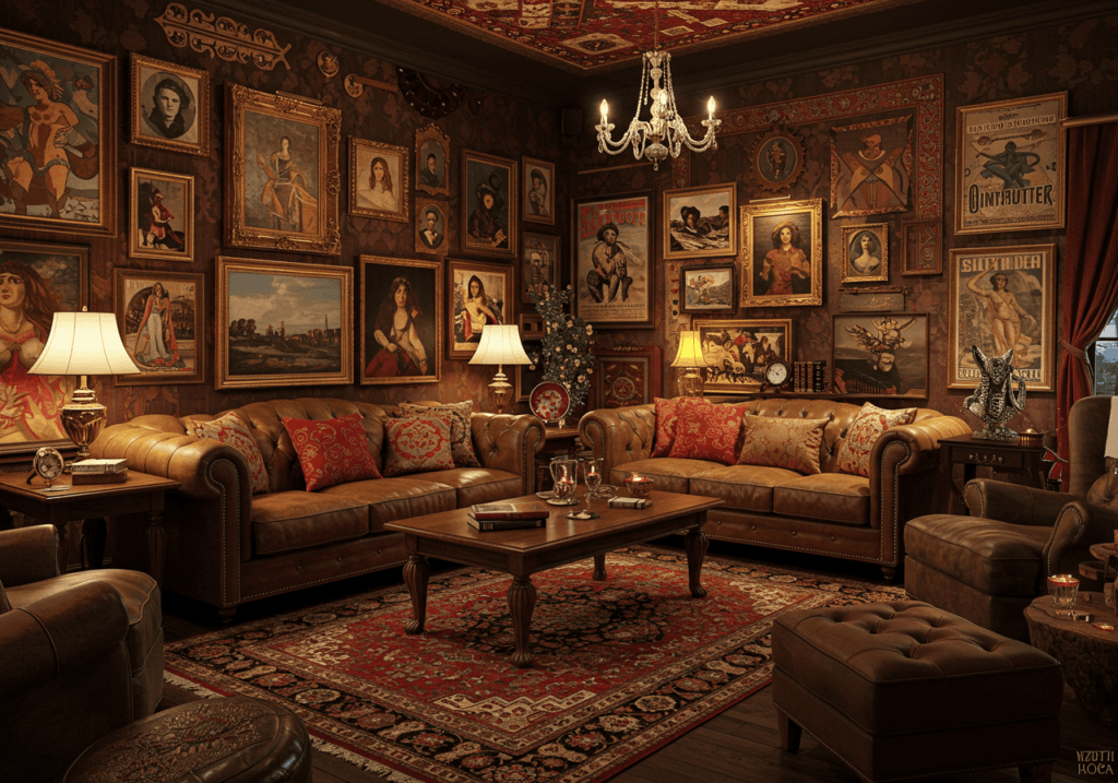 maximalism home decor FI