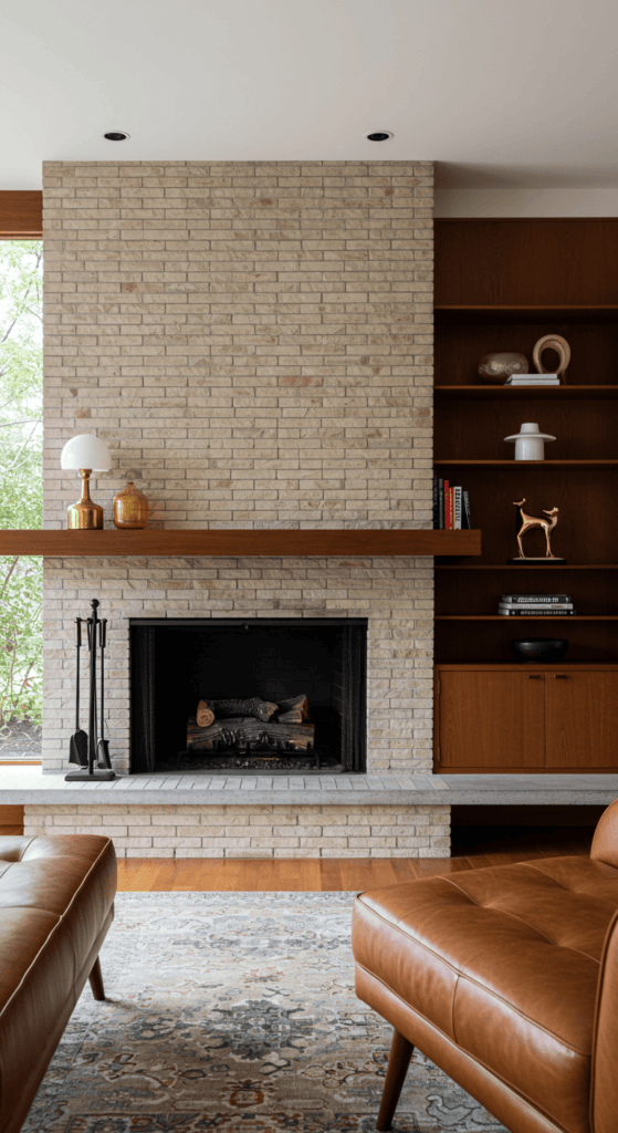 mid century modern living room 13