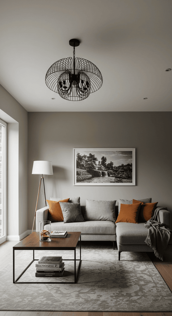 mid century modern living room 19