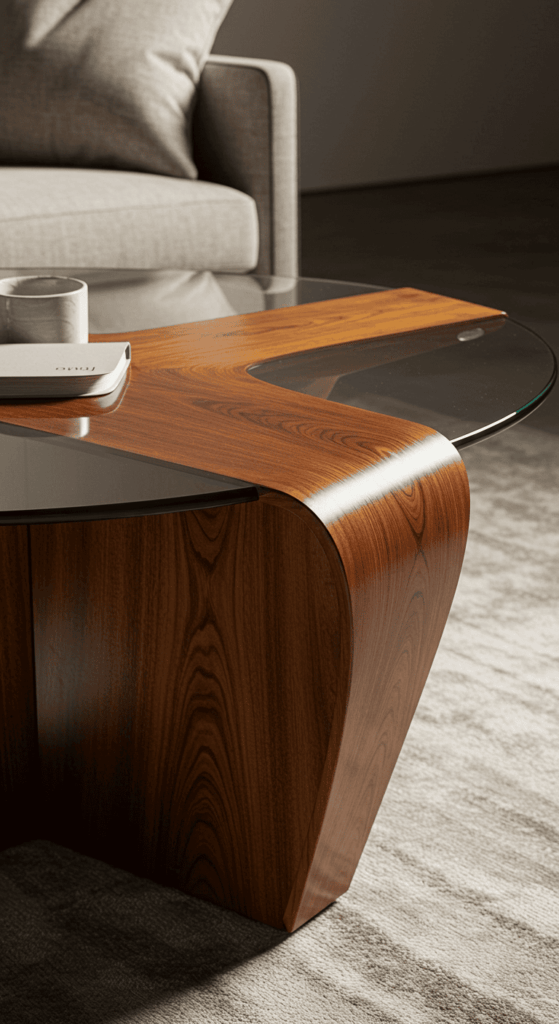 mid century modern living room 7