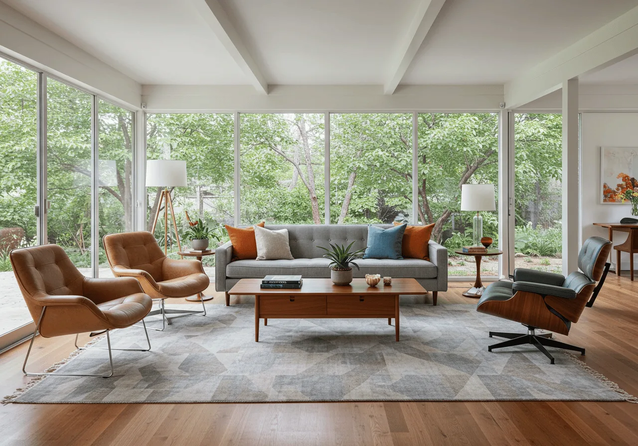 21 Mid-Century Modern Living Room Ideas That Still Wow Today