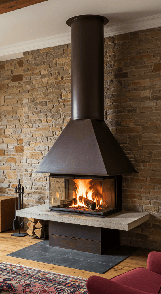 modern fireplace ideas 13