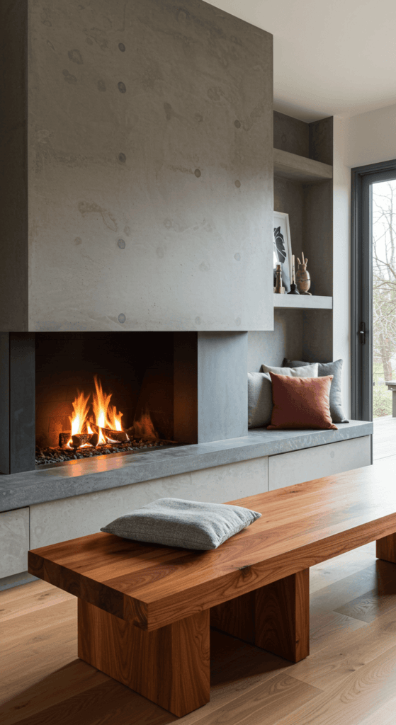 modern fireplace ideas 17