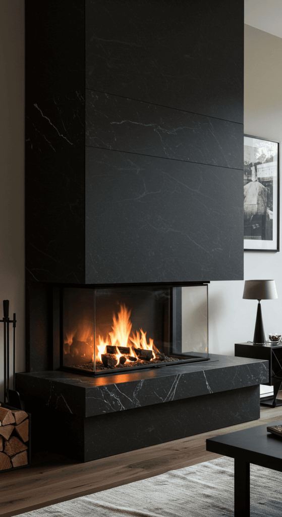 modern fireplace ideas 19