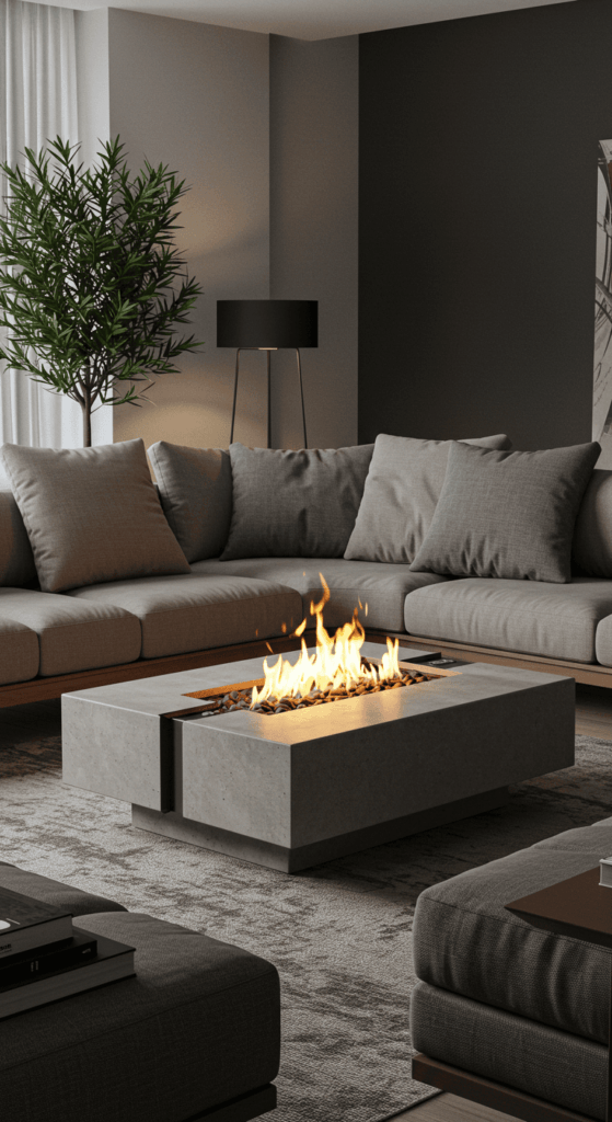 modern fireplace ideas 21