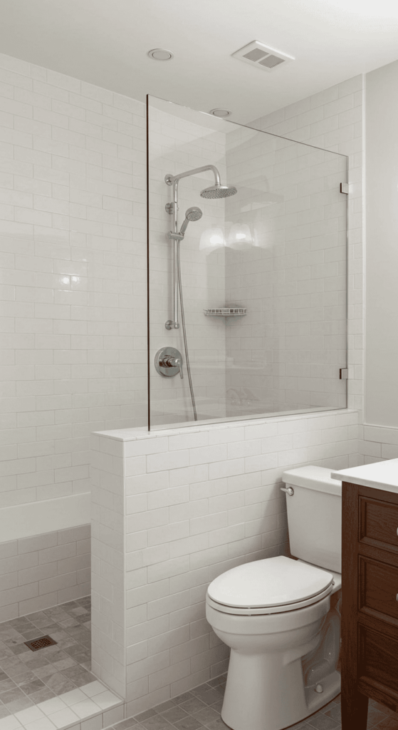 small bathroom walk in shower ideas 11