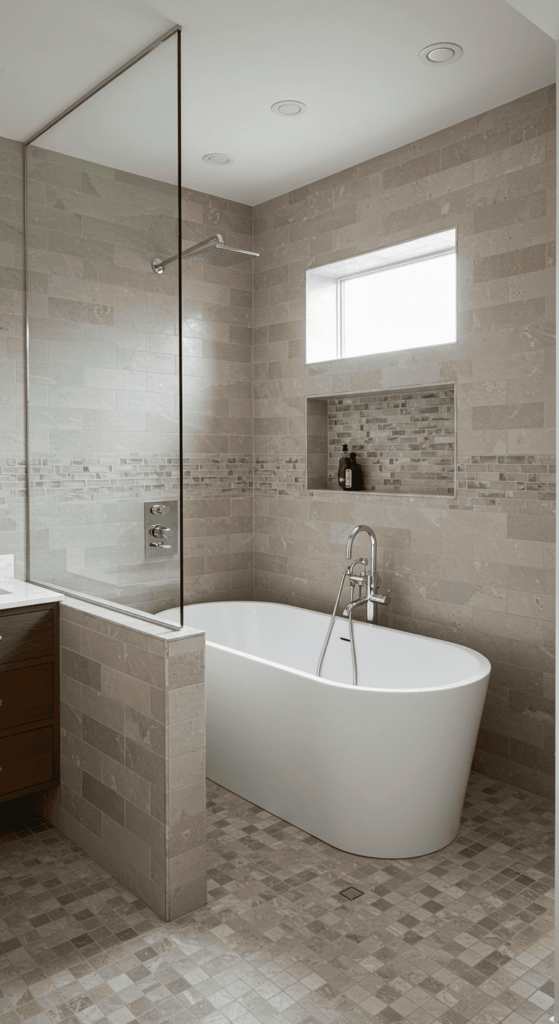small bathroom walk in shower ideas 4