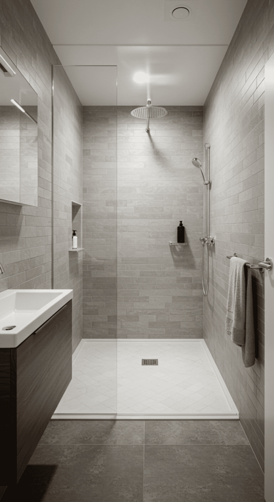 small bathroom walk in shower ideas 8