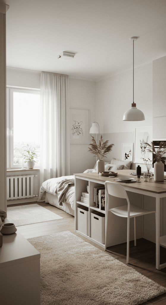 studio apartment decor 17