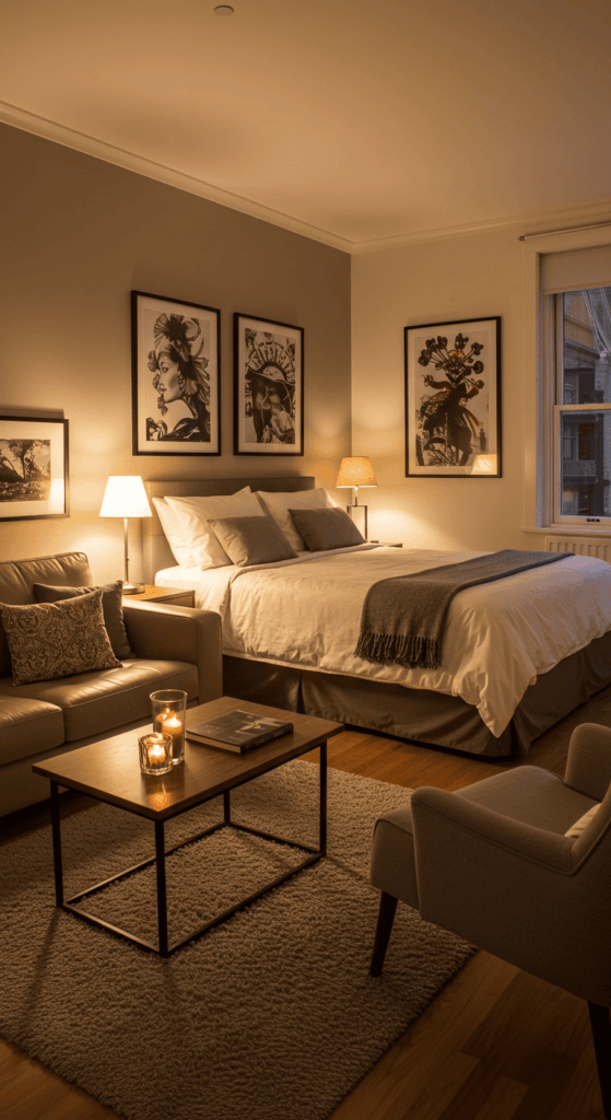 studio apartment decor 21