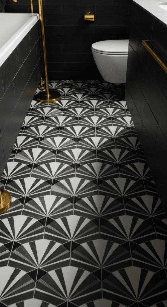art deco bathroom 1