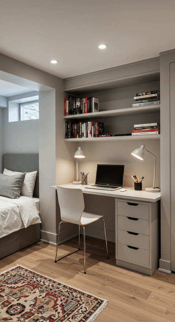 basement bedroom ideas 14