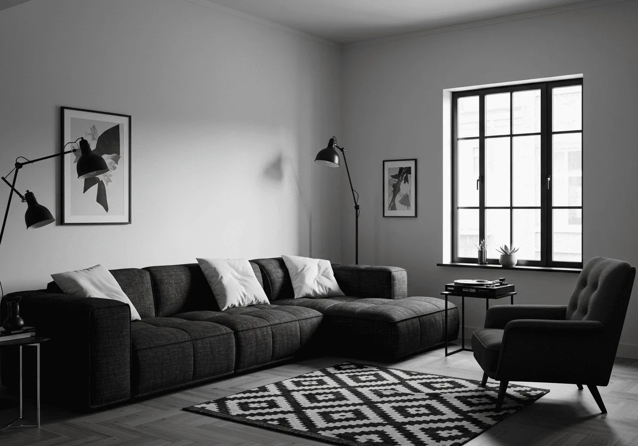 21 Chic Black and White Living Room Ideas to Inspire Your Next Refresh