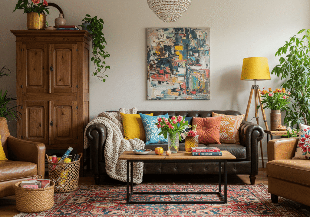 eclectic home decor FI