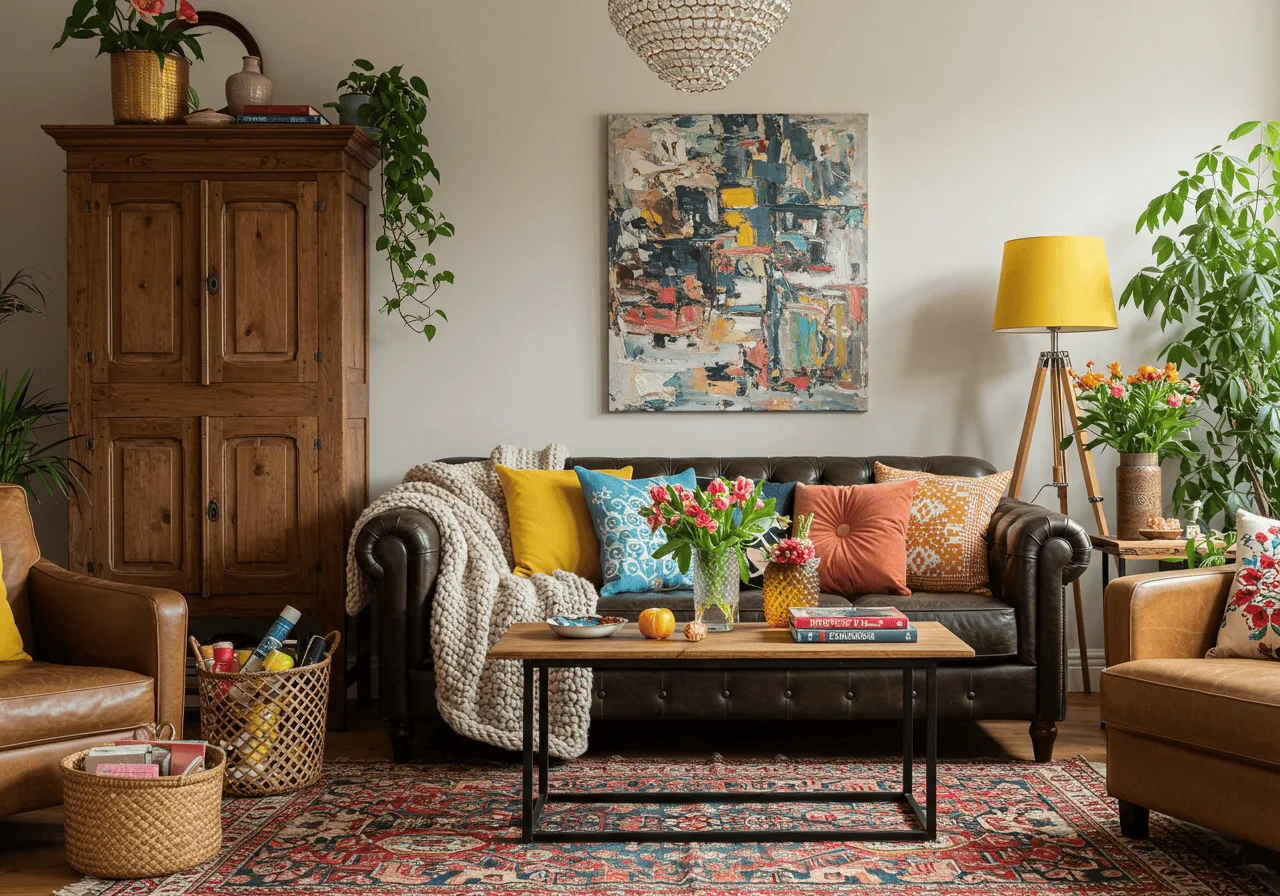 21 Eclectic Home Decor Ideas That Ditch the Decorating Rules