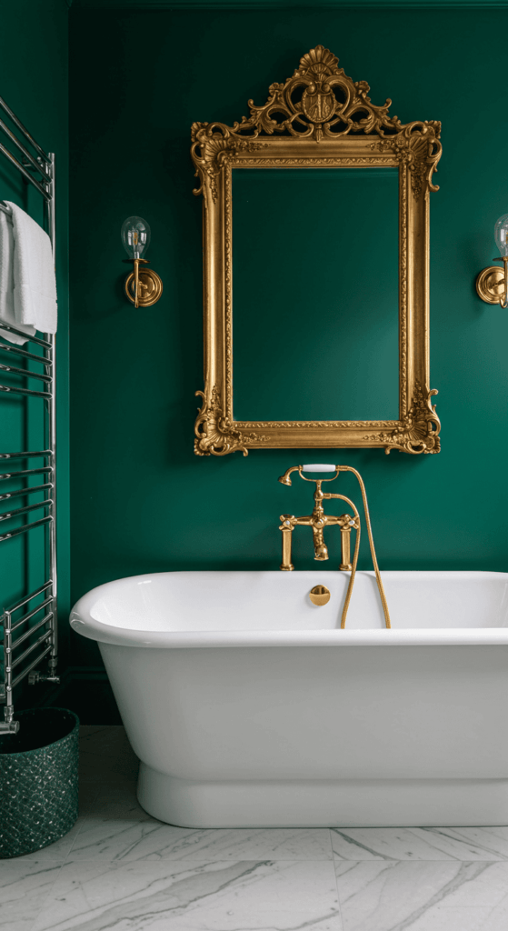 green bathroom 1