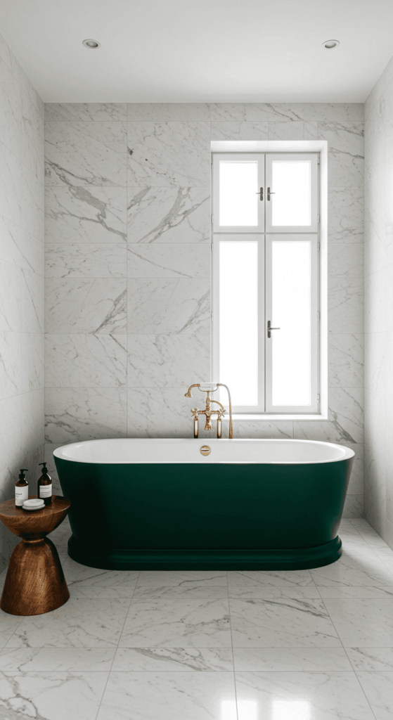 green bathroom 18