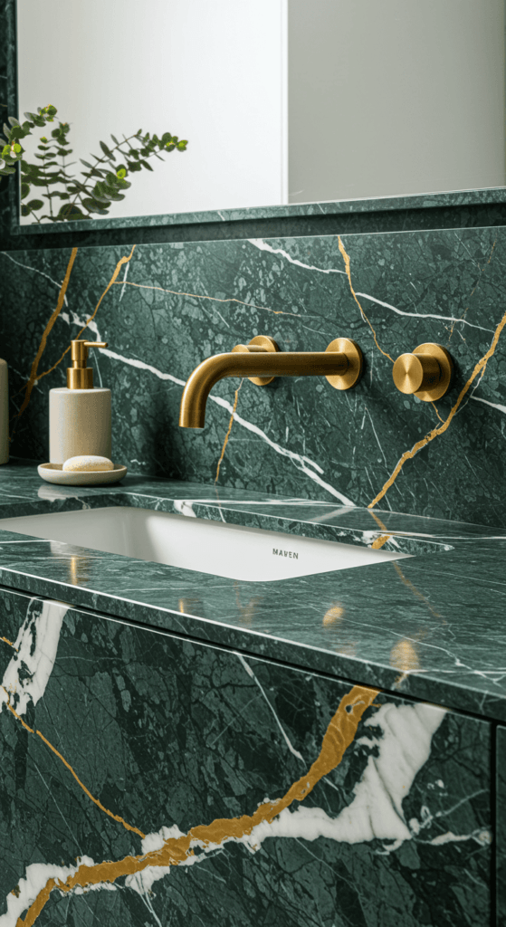 green bathroom 19