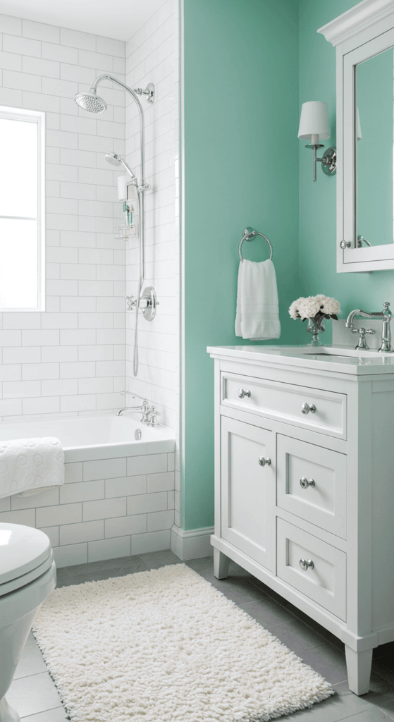 green bathroom 7