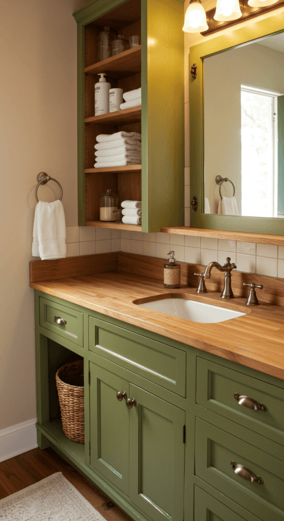 green bathroom 8