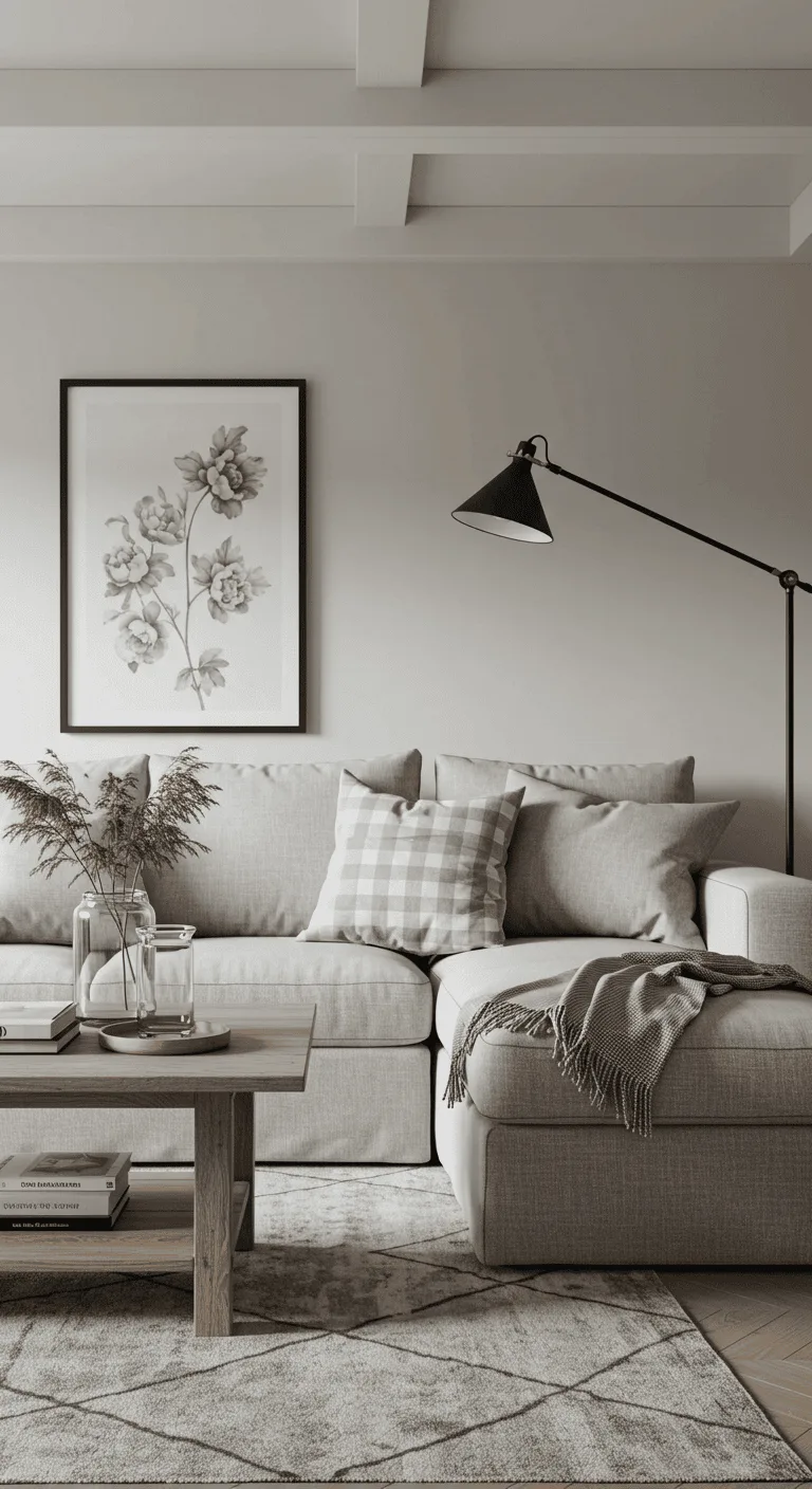 grey sofa living room ideas 20