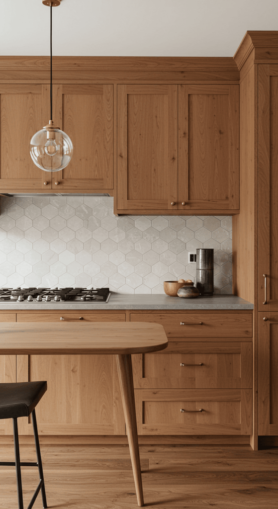 hickory kitchen cabinets 8