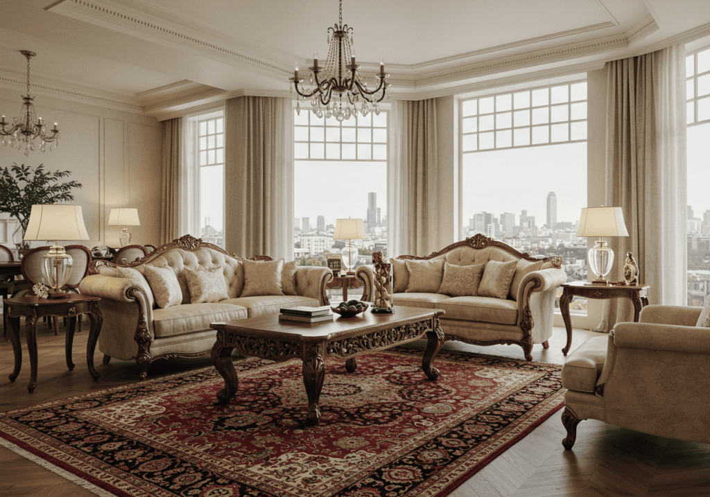 luxury living room FI