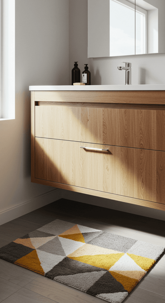 mid century modern bathroom 15