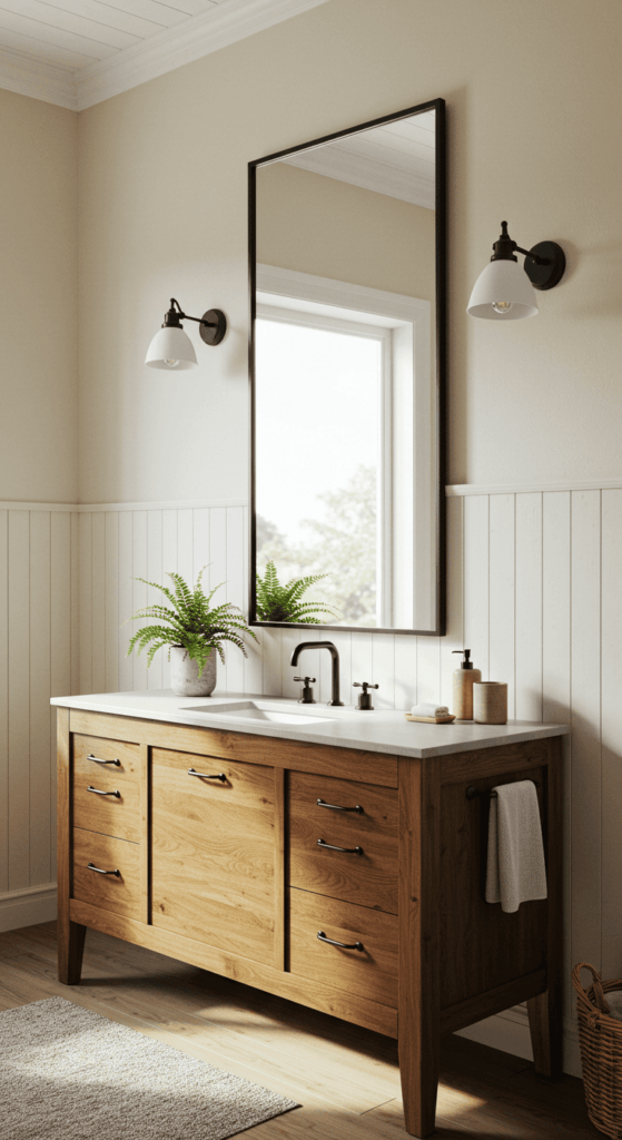 mid century modern bathroom 18