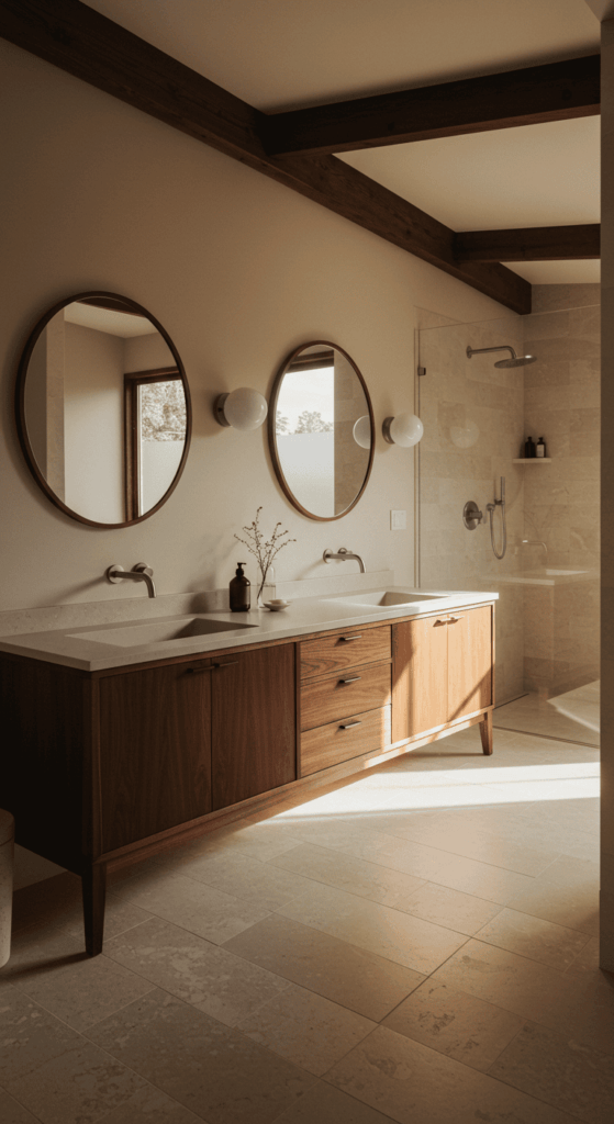 mid century modern bathroom 20