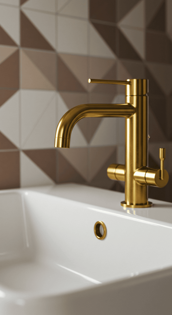 mid century modern bathroom 8