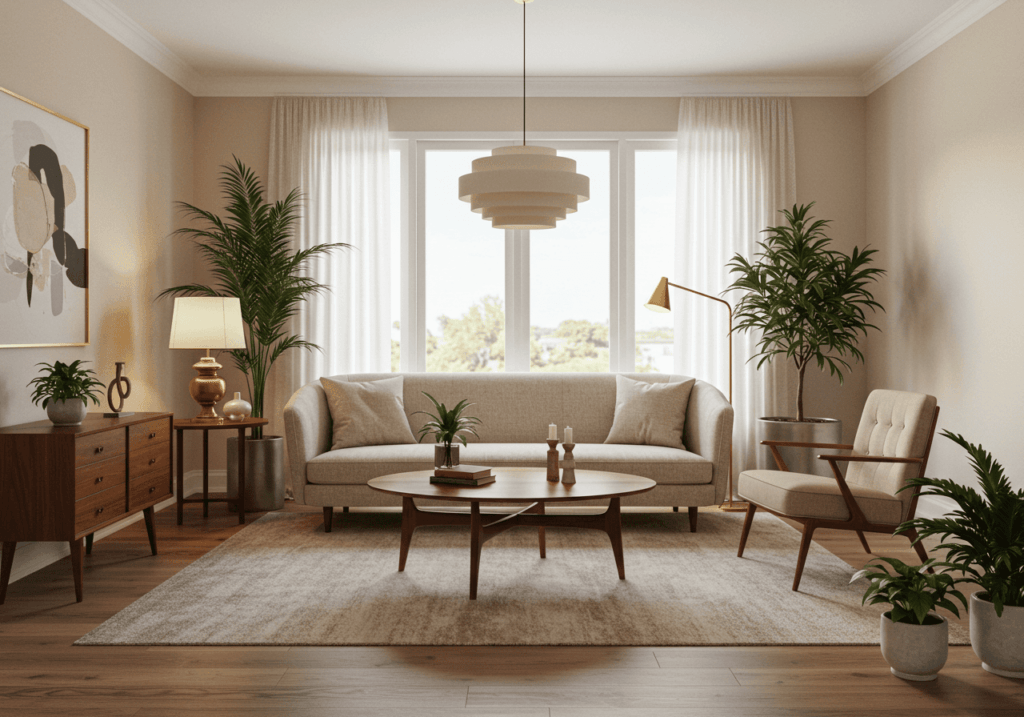 mid century modern decor FI