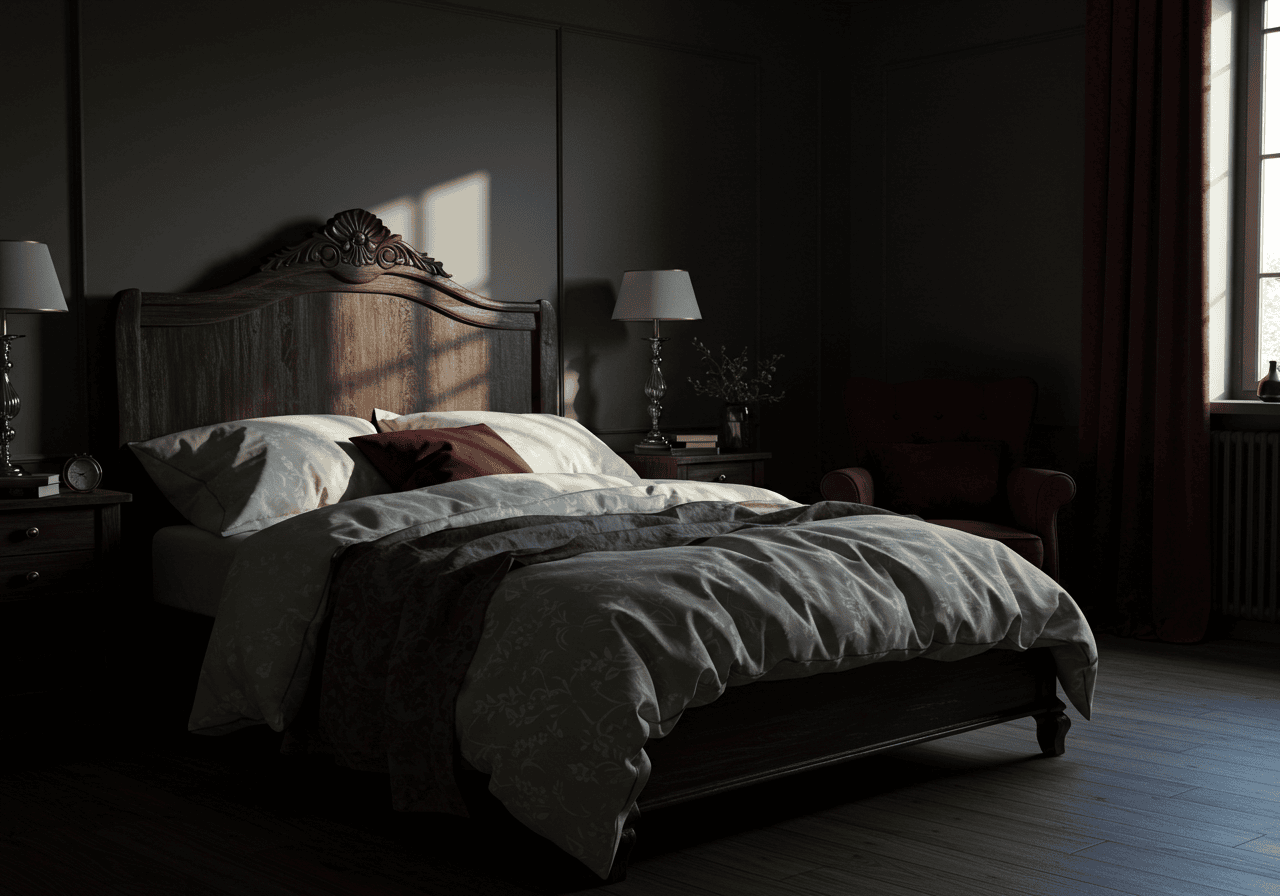 moody bedroom FI