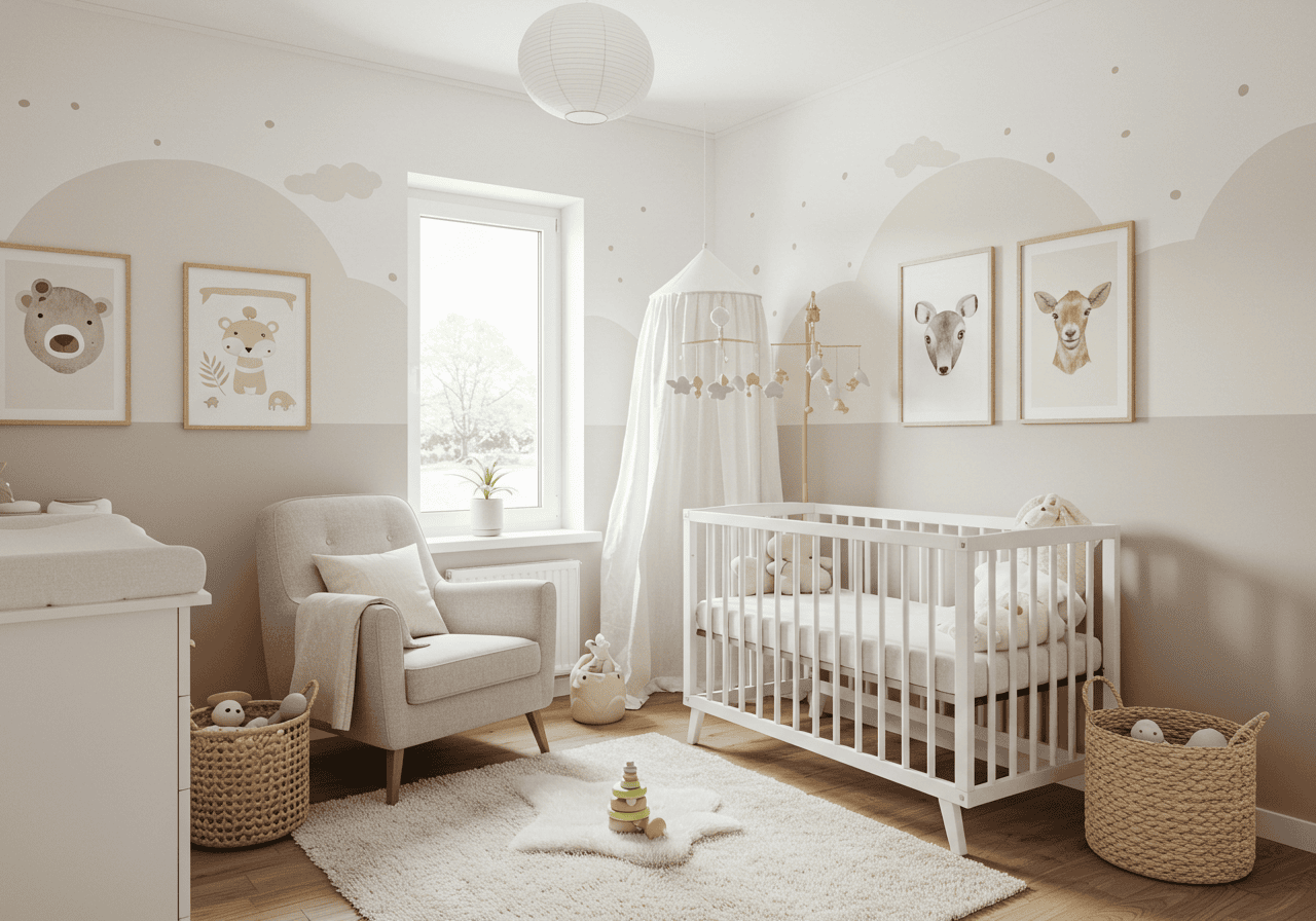 neutral nursery ideas FI