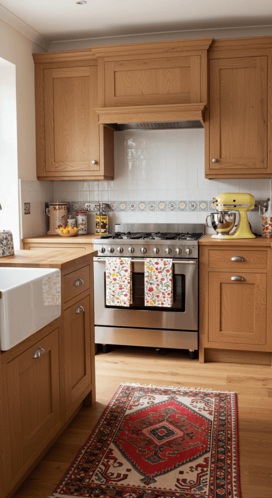 oak kitchen cabinets 7
