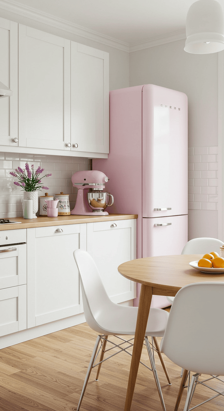 21 Stunning Pink Kitchen Ideas You'll Absolutely Adore