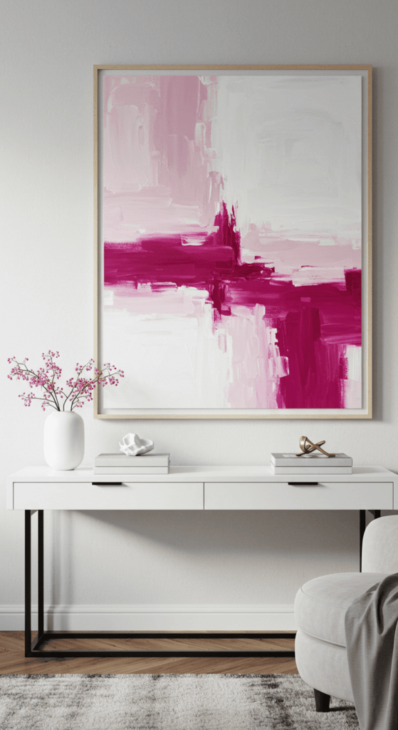 pink room decor 14