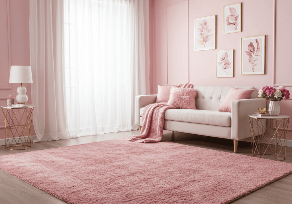 pink room decor FI