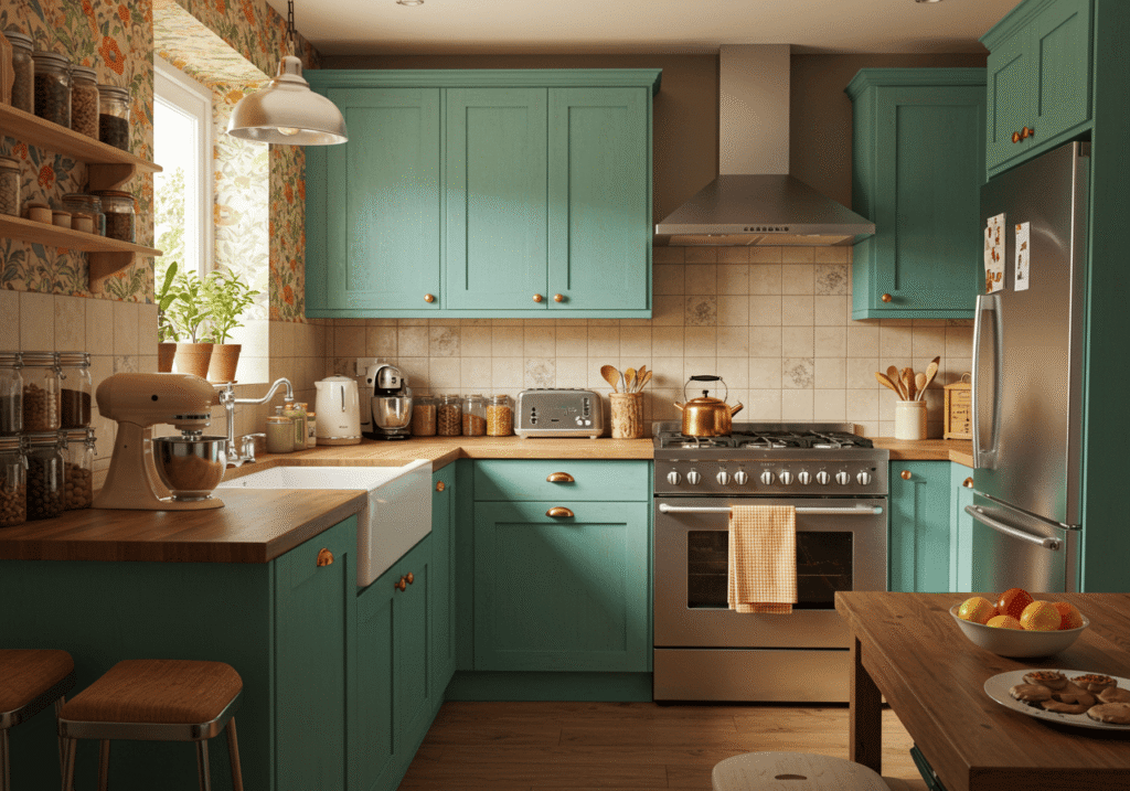 retro kitchen FI